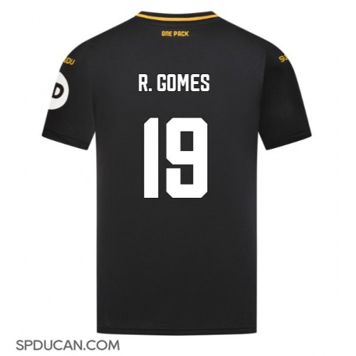 Muški Nogometni Dres Wolves Rodrigo Gomes #19 Gostujuci 2024-25 Kratak Rukav